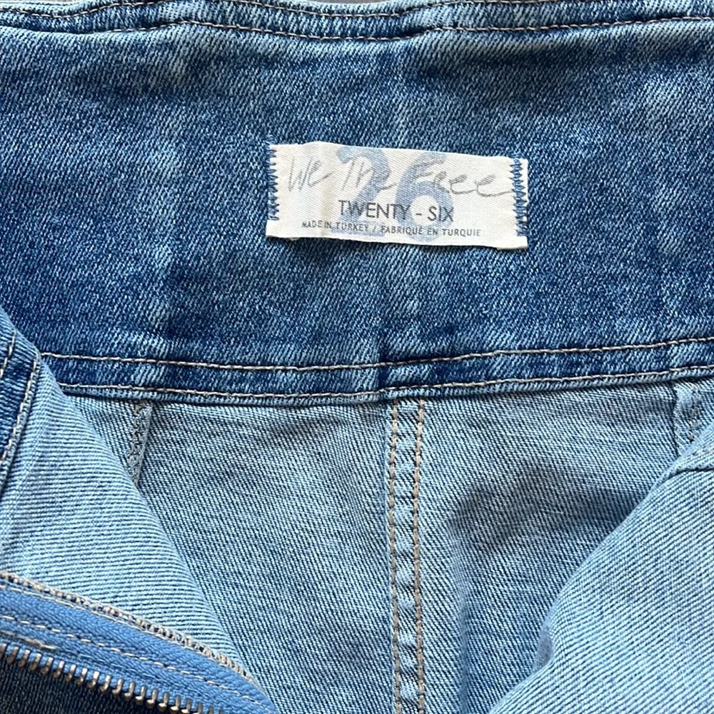 Free People | Indigo Blue Virgo Mini Skirt - Picture 5 of 6